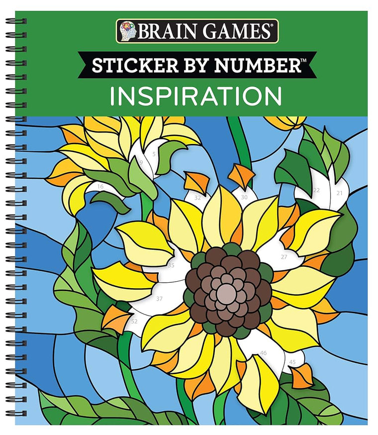 Brain Games - Sticker by Number: Inspiration