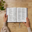 NKJV Giant Print End-of-Verse Reference Bible, Black Leathersoft, Red Letter, Comfort Print (Thumb Indexed): Holy Bible