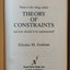 Theory of Constraints