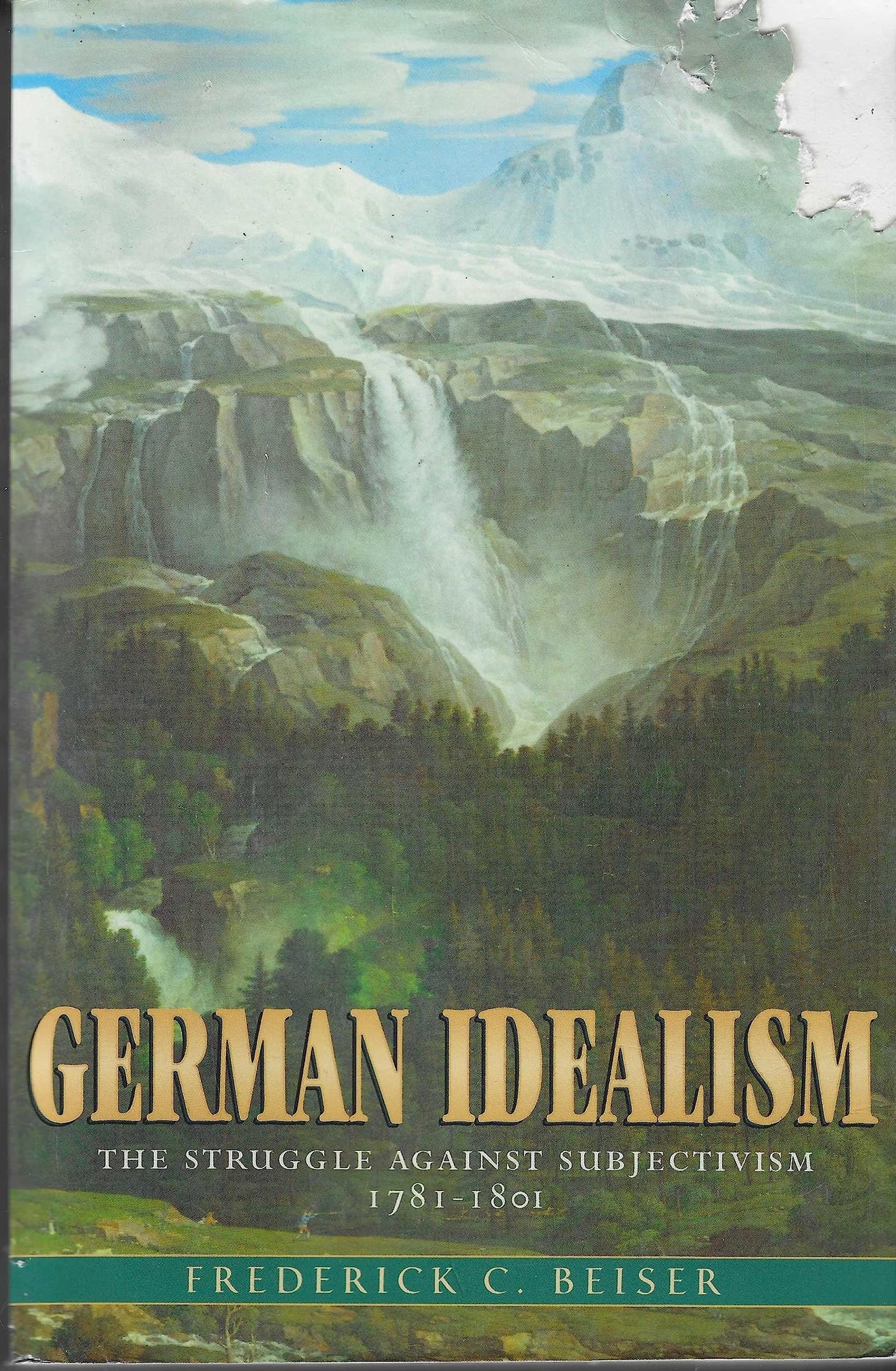 German Idealism: The Struggle against Subjectivism, 1781-1801