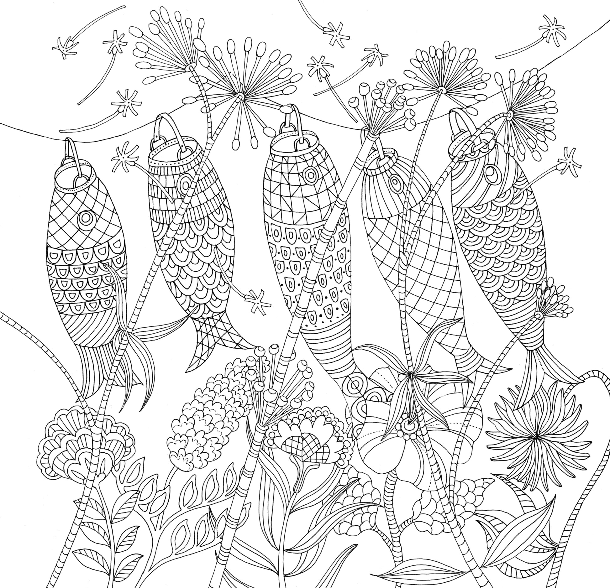 Zen Garden Adult Coloring Book (31 stress-relieving designs) (Artists' Coloring Books)