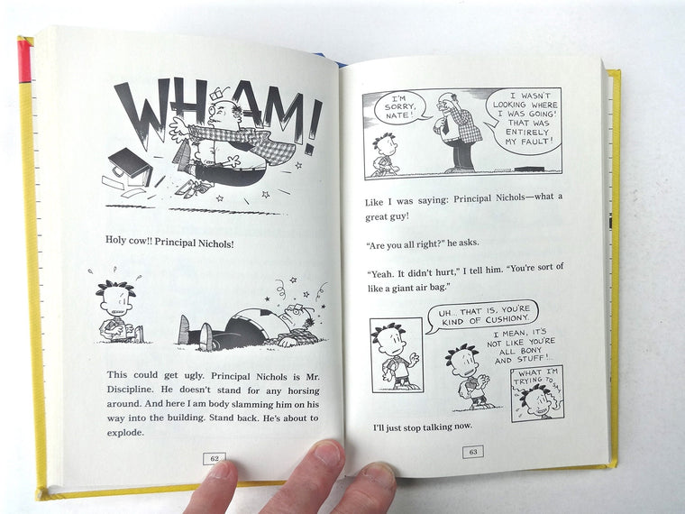 Big Nate: In a Class by Himself (Big Nate, 1) — back cover