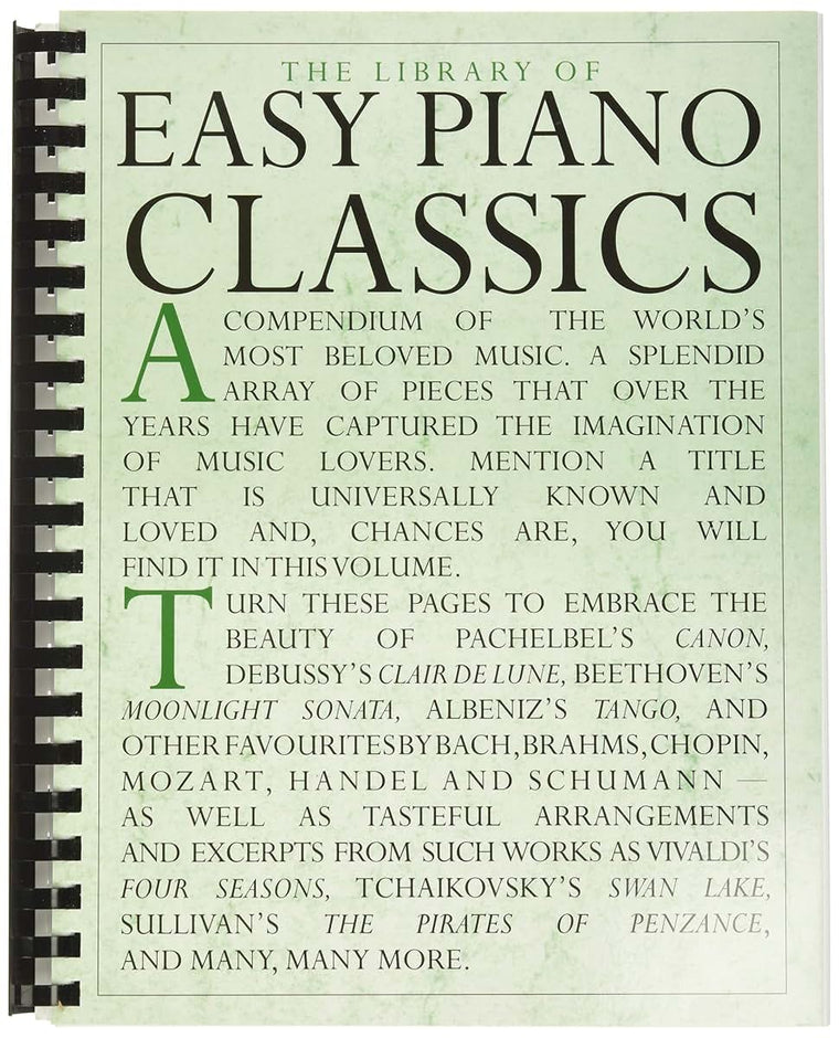 Library of Easy Piano Classics (1993)