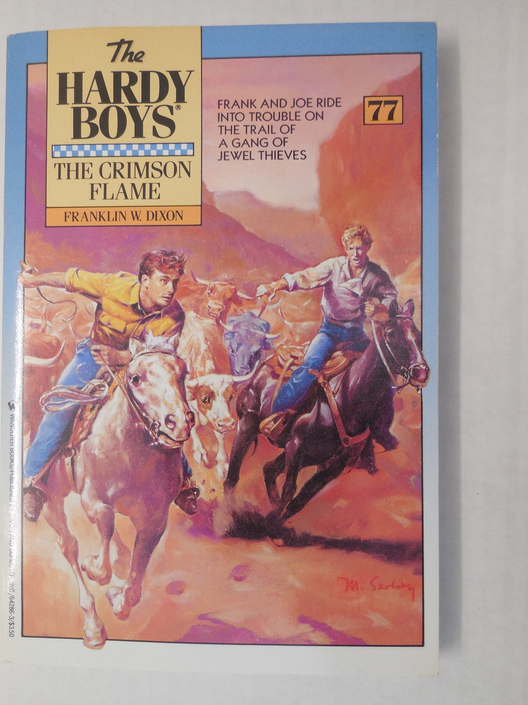 CRIMSON FLAME (HARDY BOYS 77) (Hardy Boys Mystery Stories)