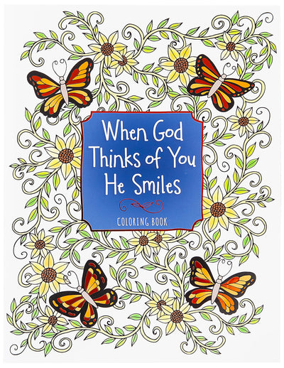 When God Thinks of You He Smiles (Majestic Expressions)