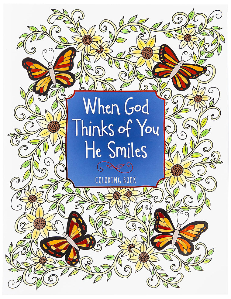 When God Thinks of You He Smiles (Majestic Expressions)