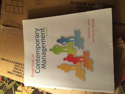Essentials of Contemporary Management