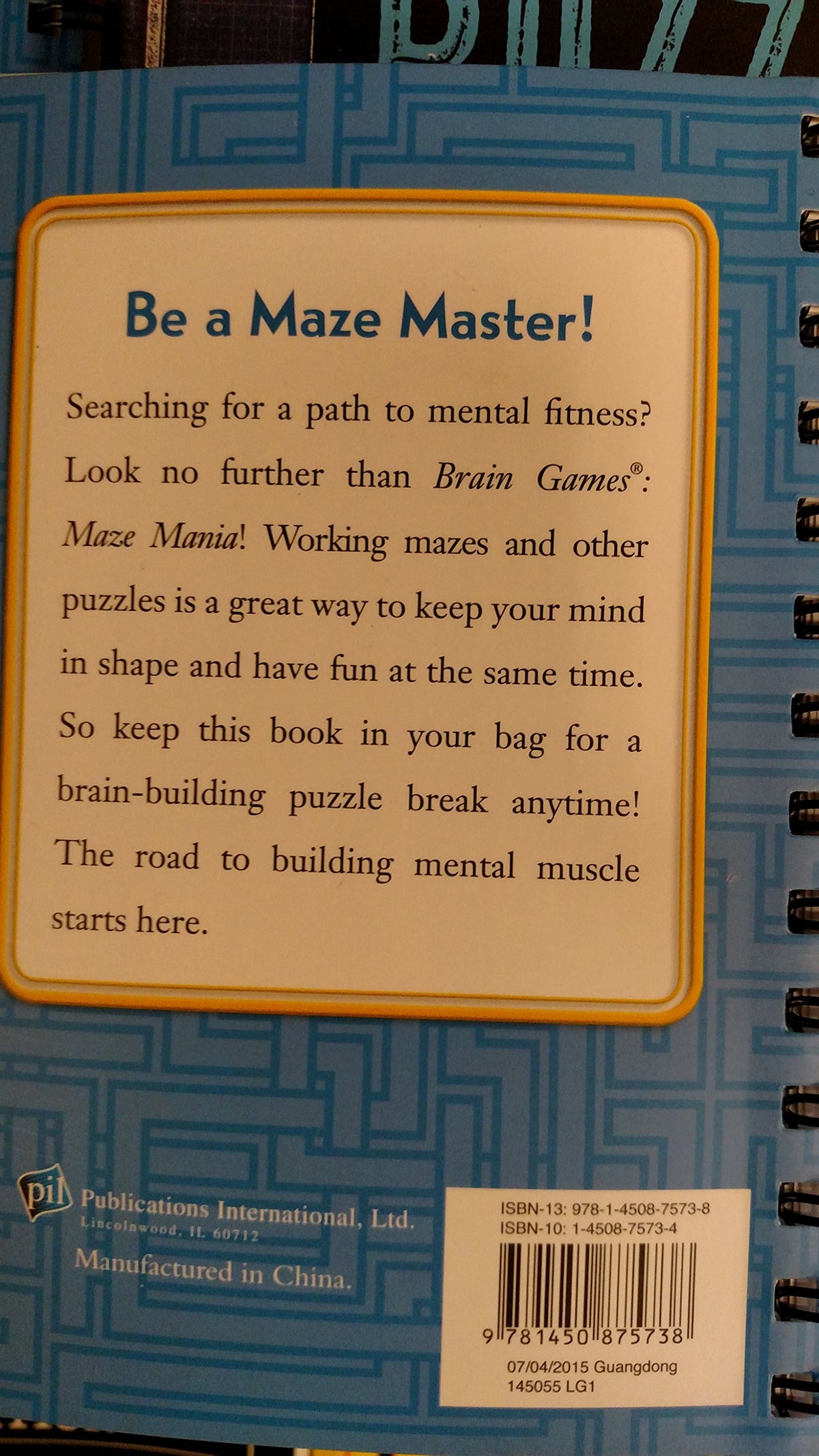 Brain Games Maze Mania