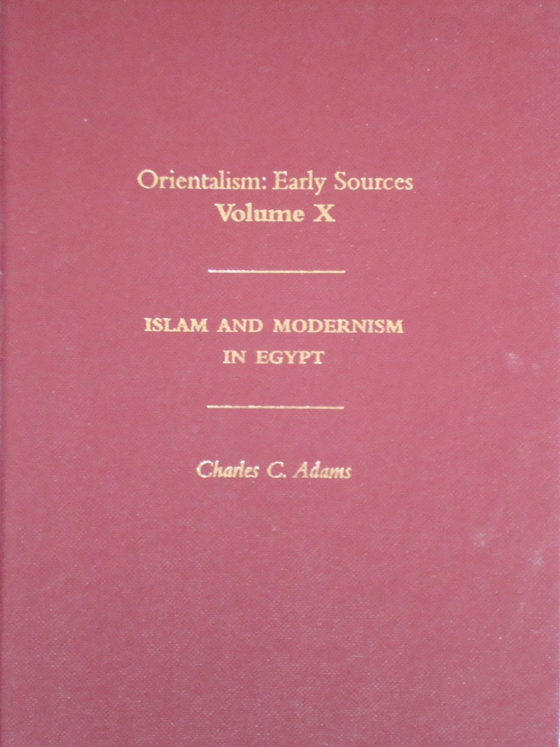 Islam&Mod Egypt:Orientalsm V10 (Orientalism, Vol 10)