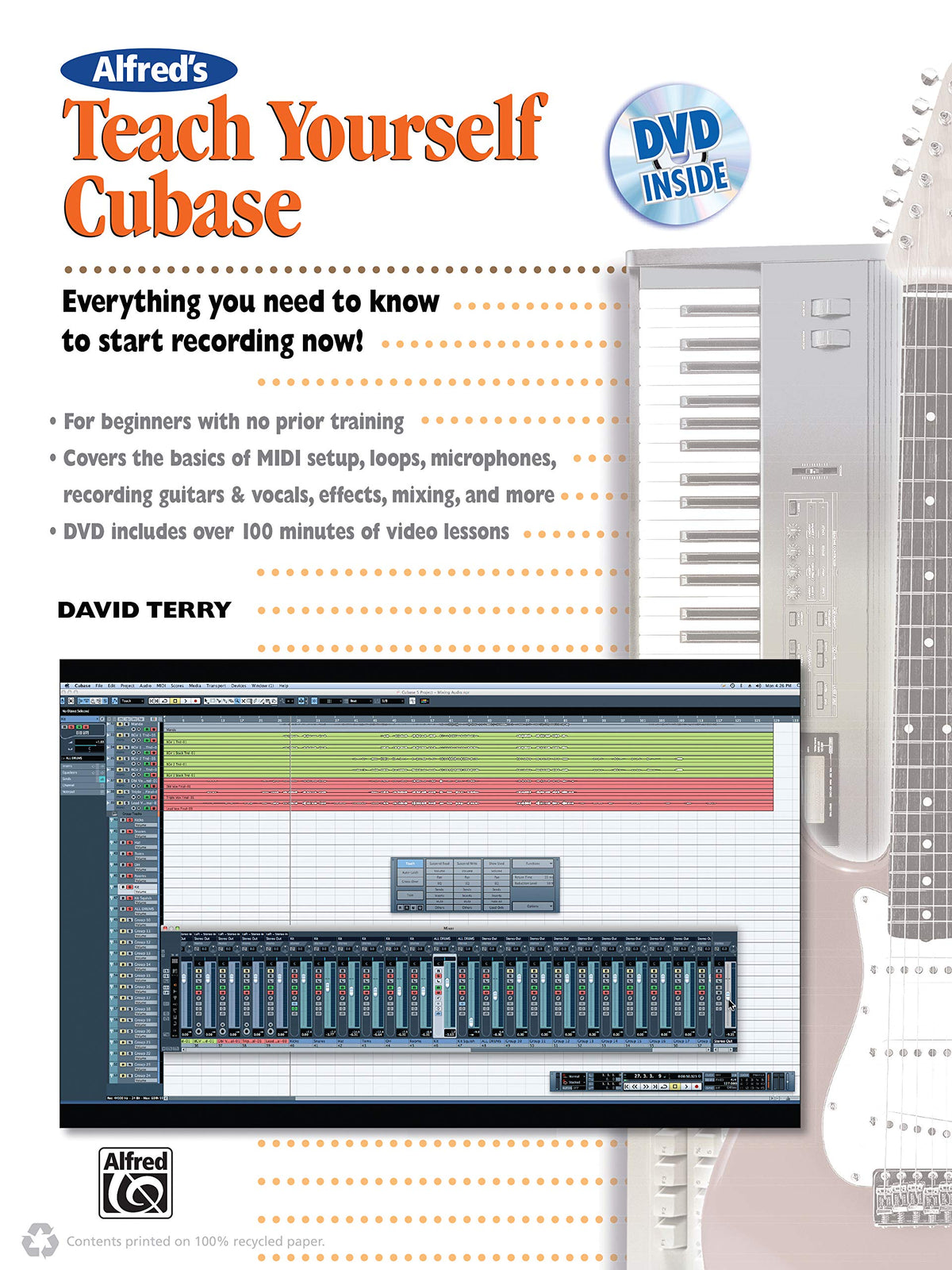 Alfred's Teach Yourself Cubase (Book & DVD)