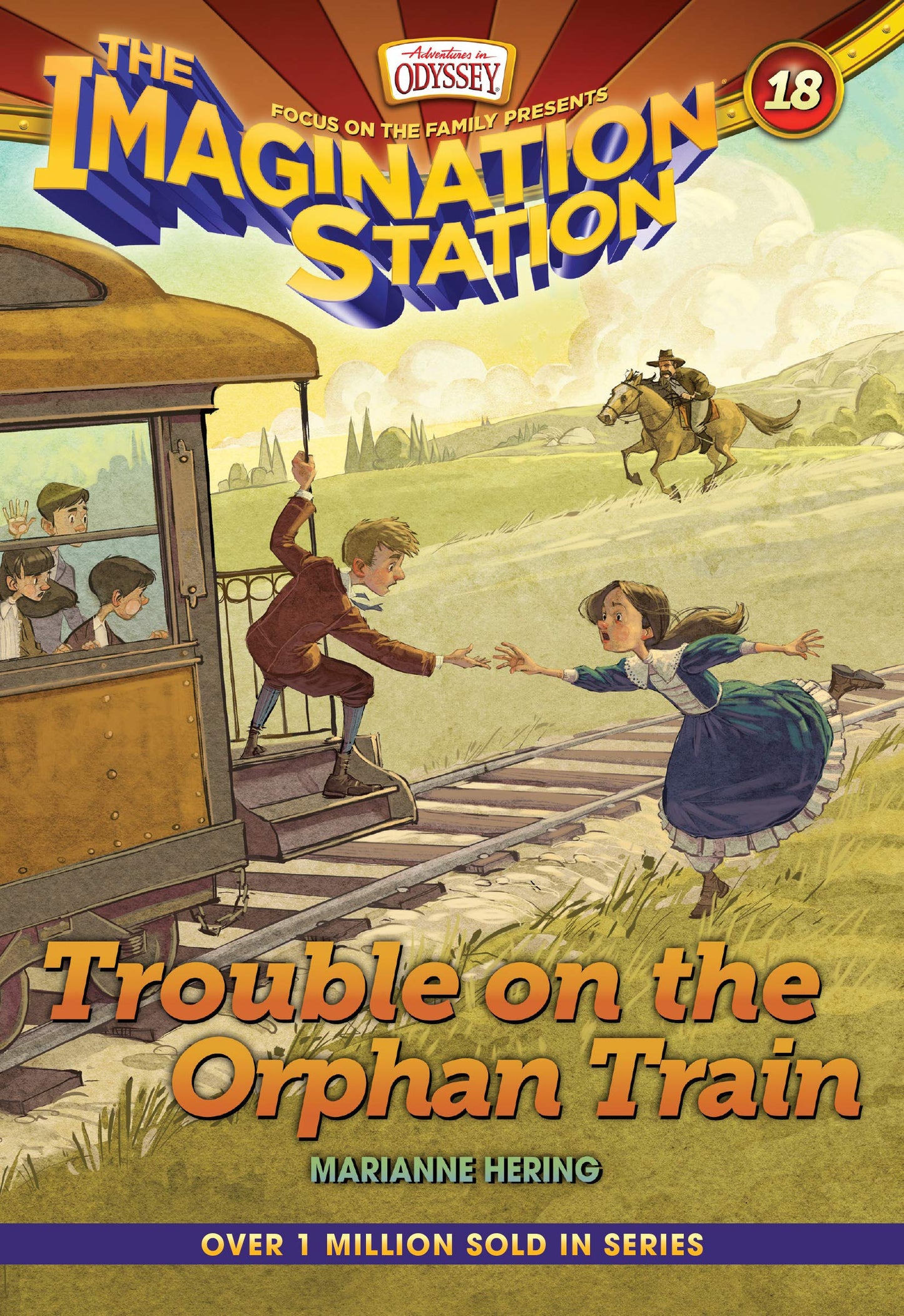 Trouble on the Orphan Train (AIO Imagination Station Books)