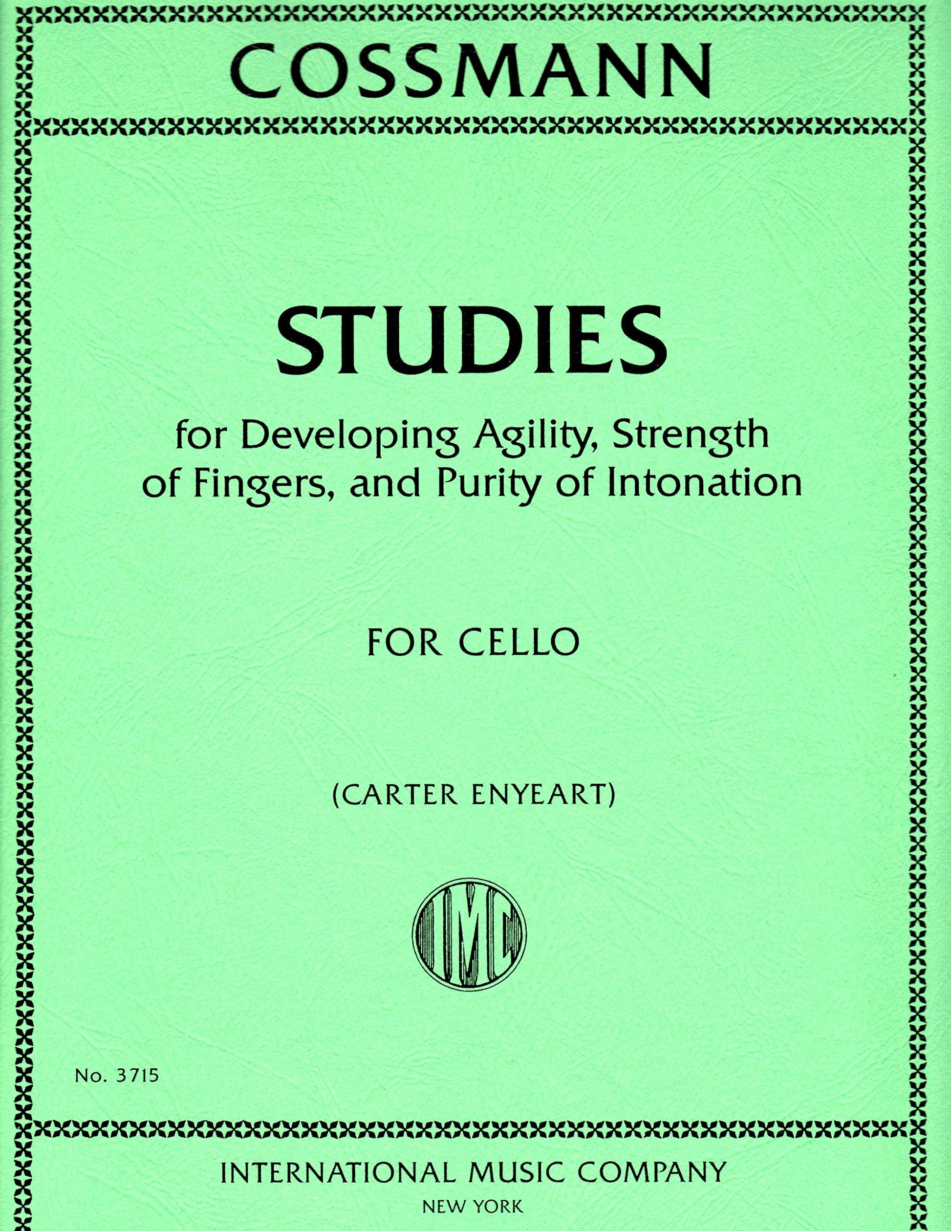 Cossman: Studies for Developing Agility... - Cello (International 3715)