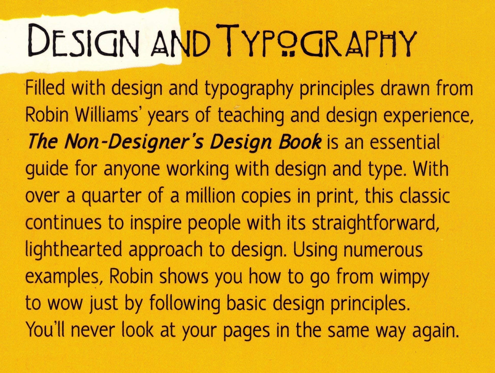 The Non-Designer's Design Book