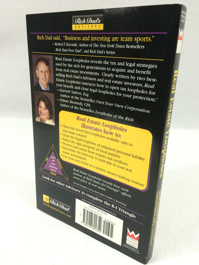Real Estate Loopholes: Secrets of Successful Real Estate Investing (Rich Dads Advisors)