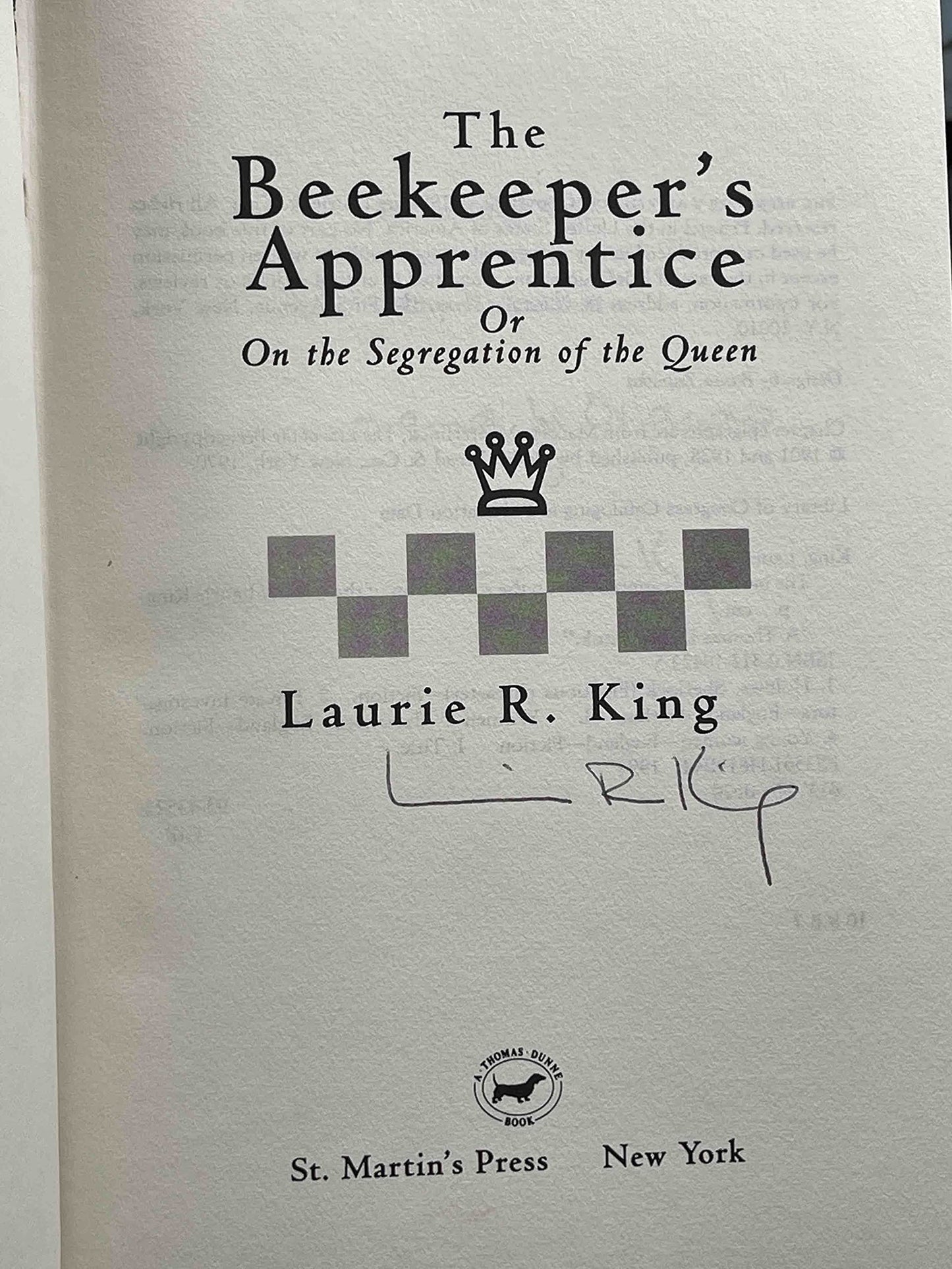 The Beekeepers Apprentice: or, On the Segregation of the Que