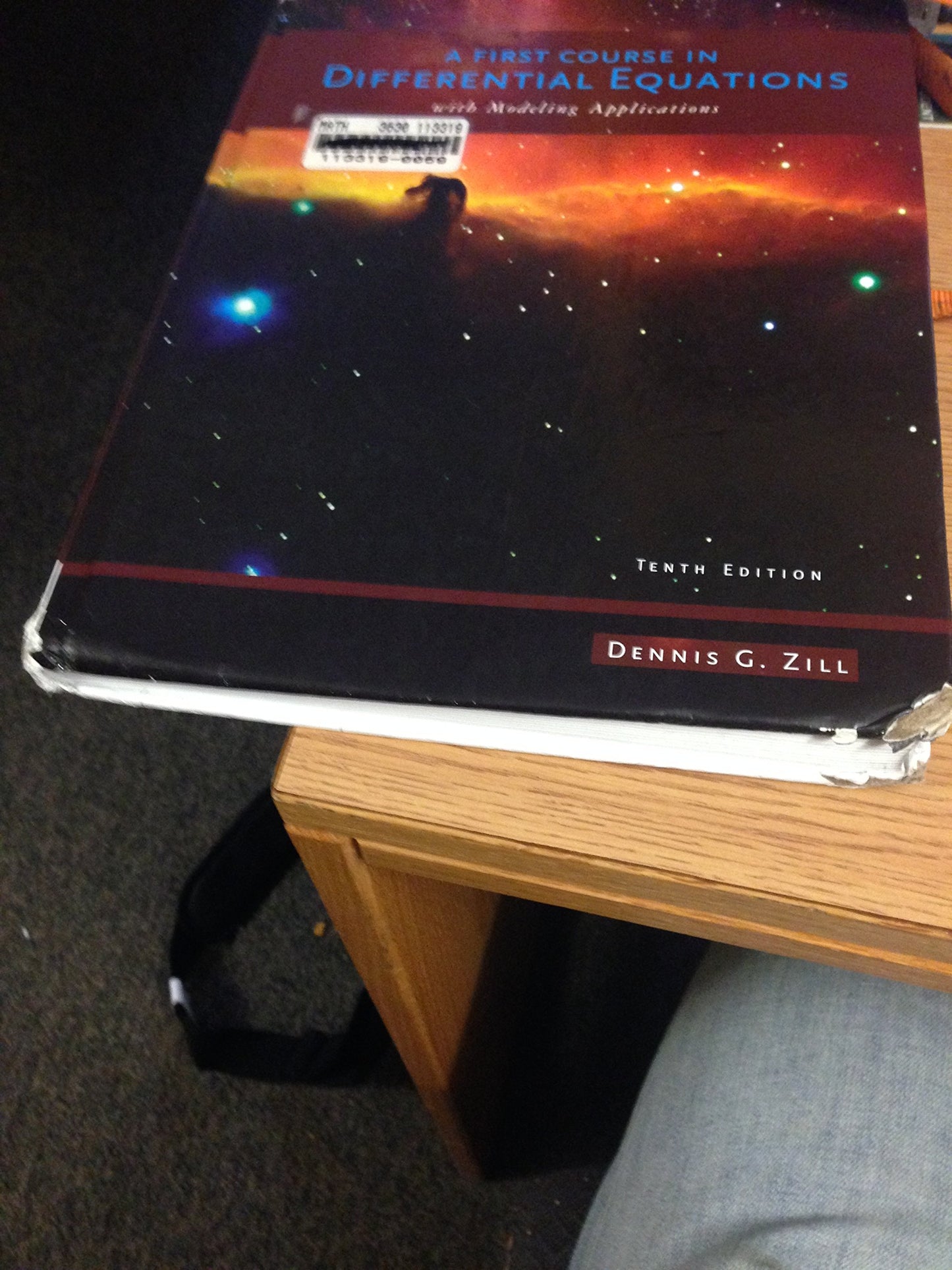 A First Course in Differential Equations with Modeling Applications