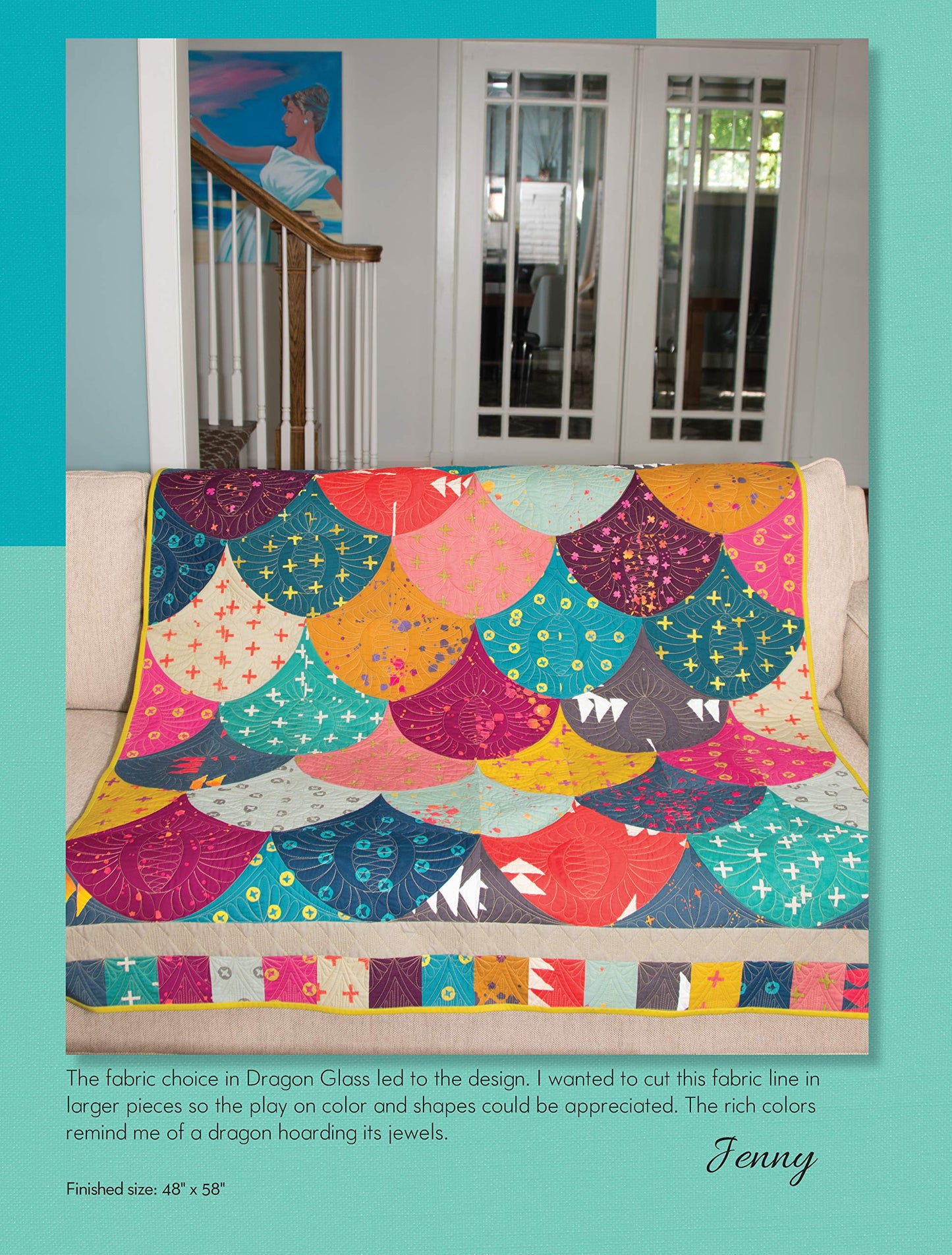 One Wonderful Curve: 12 Contemporary Quilts (Landauer) Step-by-Step Projects with the Quick Curve Ruler and a One-Size, One-Curve Block; for Both Beginners & Advanced Quilters