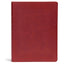 KJV Spurgeon Study Bible, Crimson LeatherTouch, Black Letter, Pure Cambridge Text, Study Notes and Commentary, Quotes, Sermons Outlines, Easy-to-Read Bible MCM Type