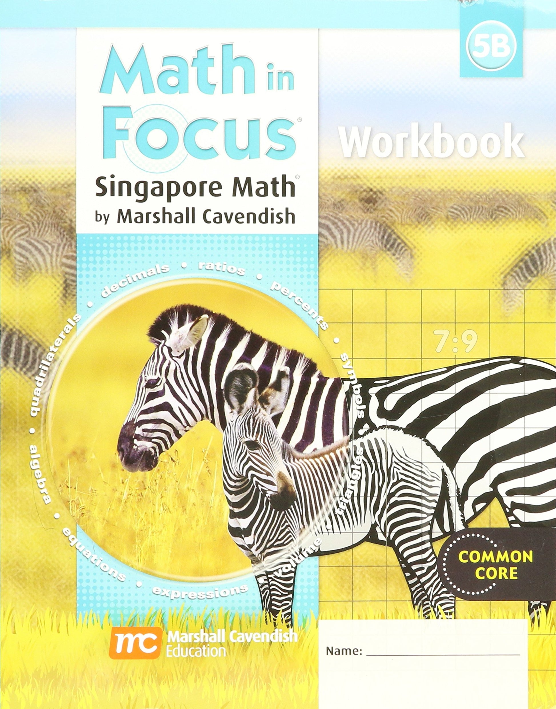 Student Workbook, Book B Grade 5 (Math in Focus: Singapore Math)
