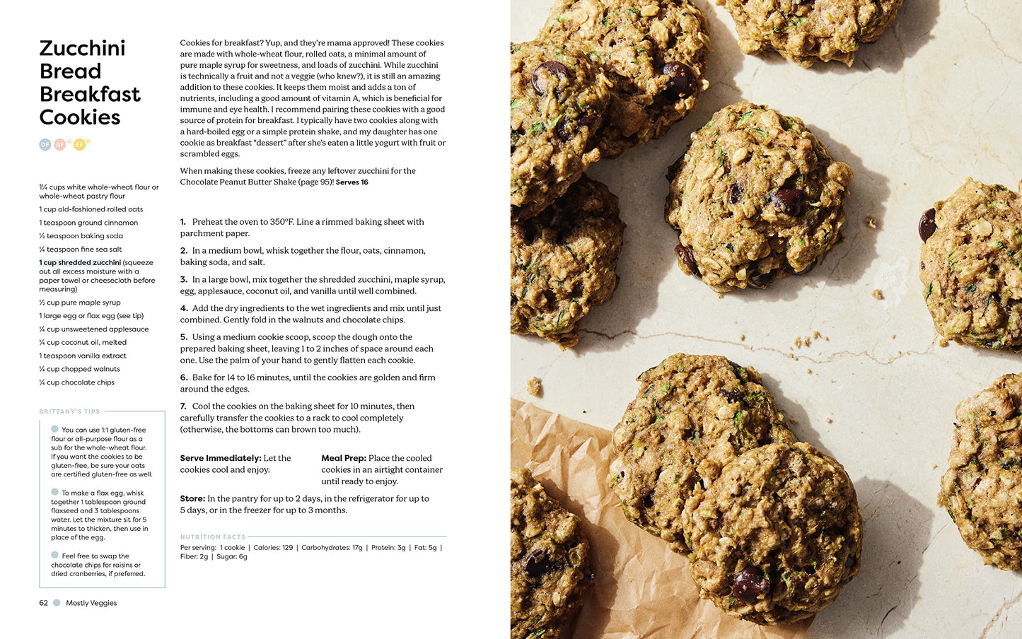 Mostly Veggies: Easy Make-Ahead Meals for Healthy Living