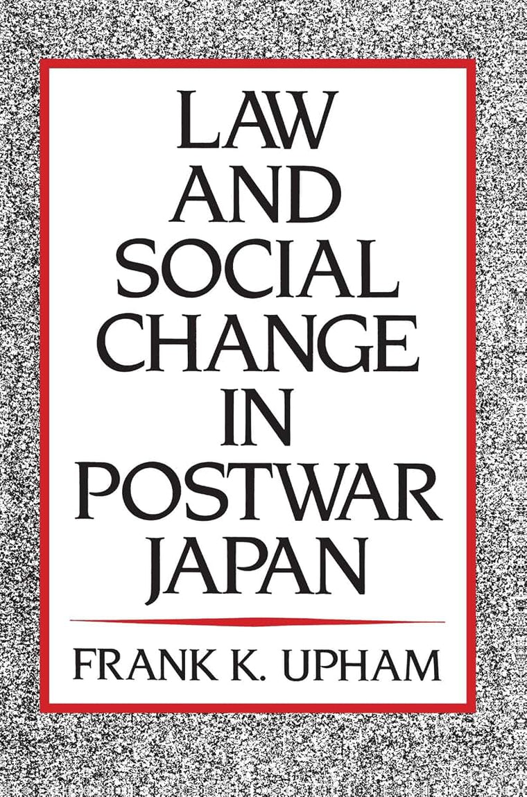 Law and Social Change in Postwar Japan