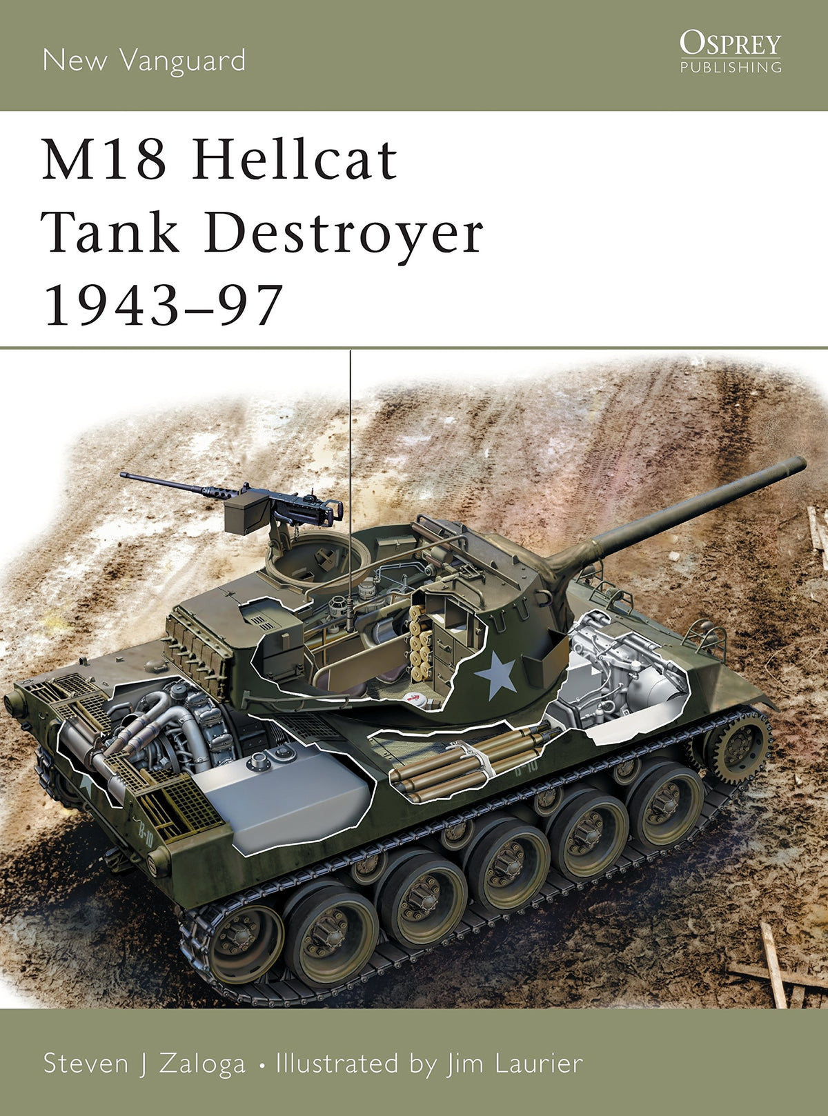 M18 Hellcat Tank Destroyer 1943-97 (New Vanguard)
