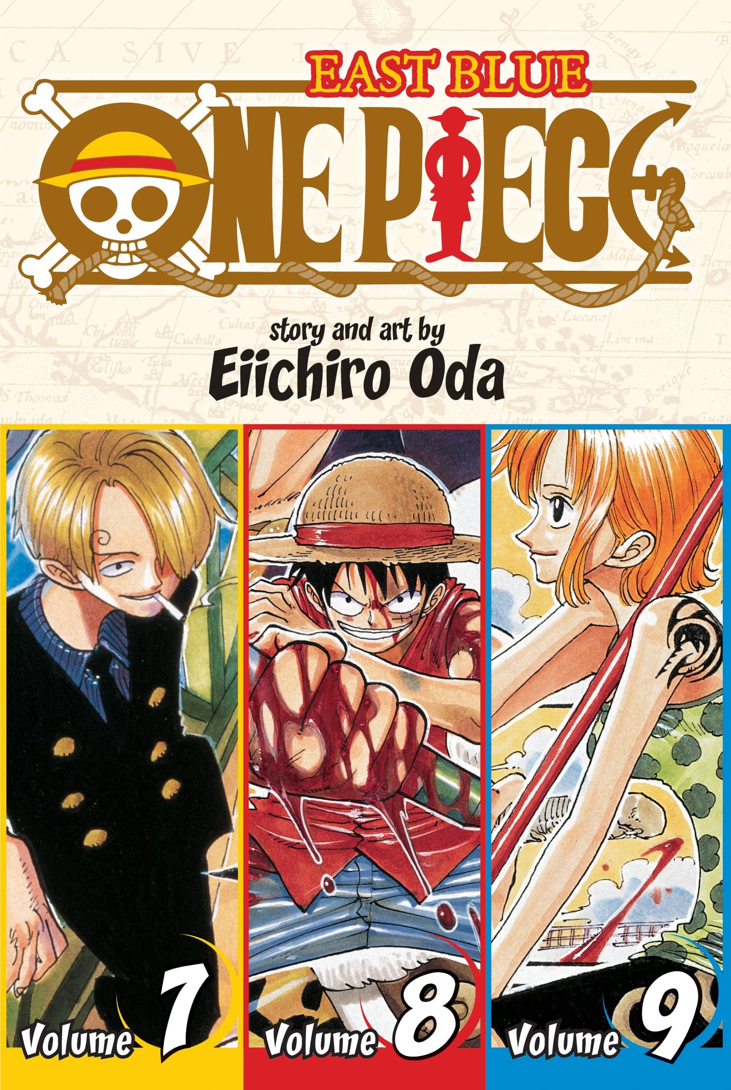 One Piece: East Blue 7-8-9 (3-in-1 Edition) by Eiichiro Oda