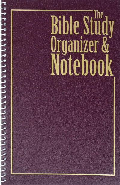 BIBLE STUDY ORGANIZER & NOTEBOOK