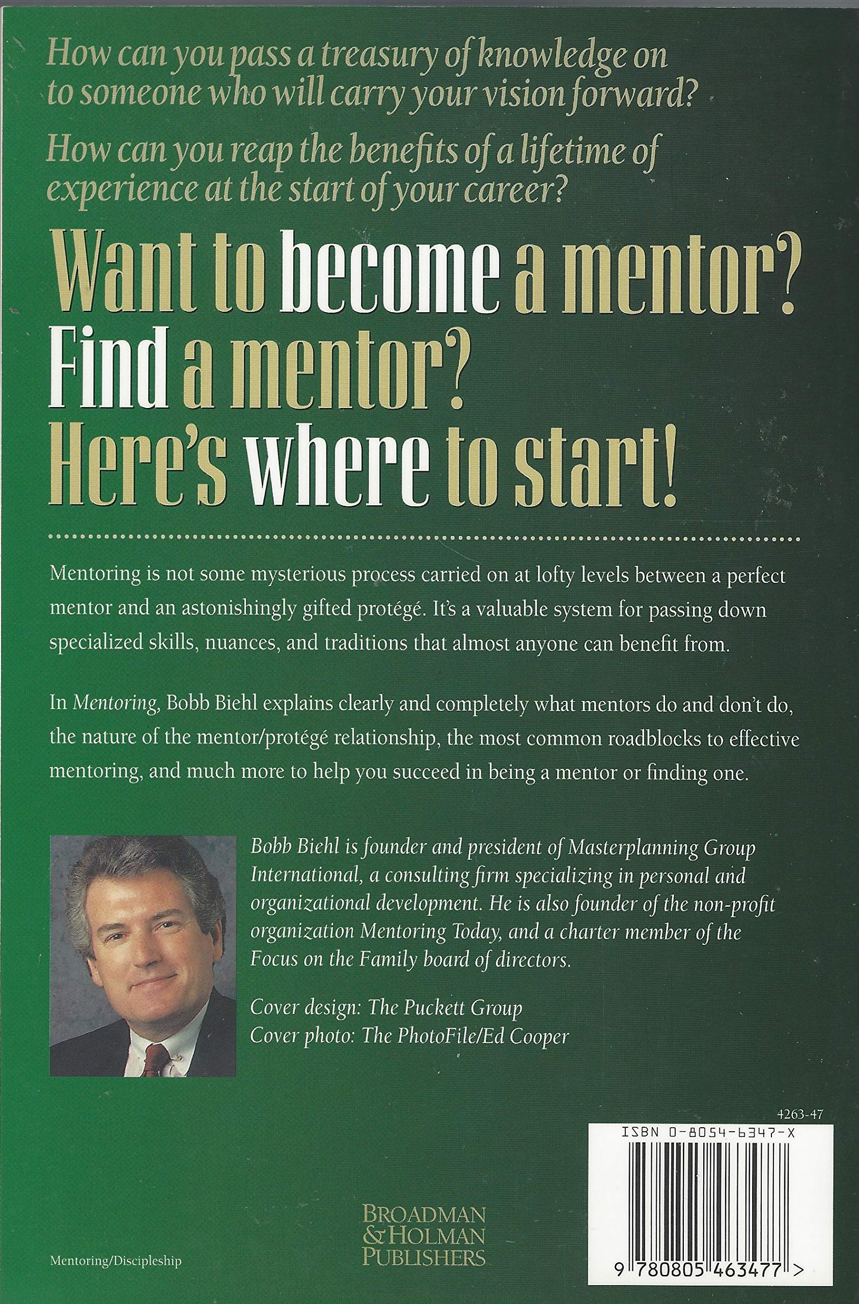 Mentoring: Confidence in Finding a Mentor and Becoming One