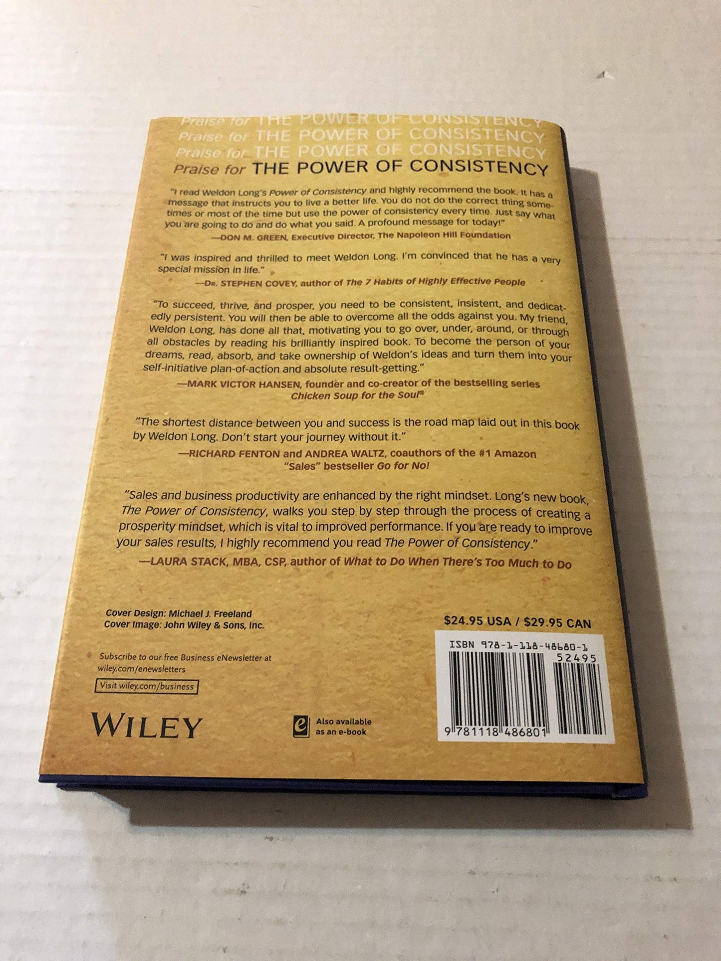 The Power of Consistency: Prosperity Mindset Training for Sales and Business Professionals