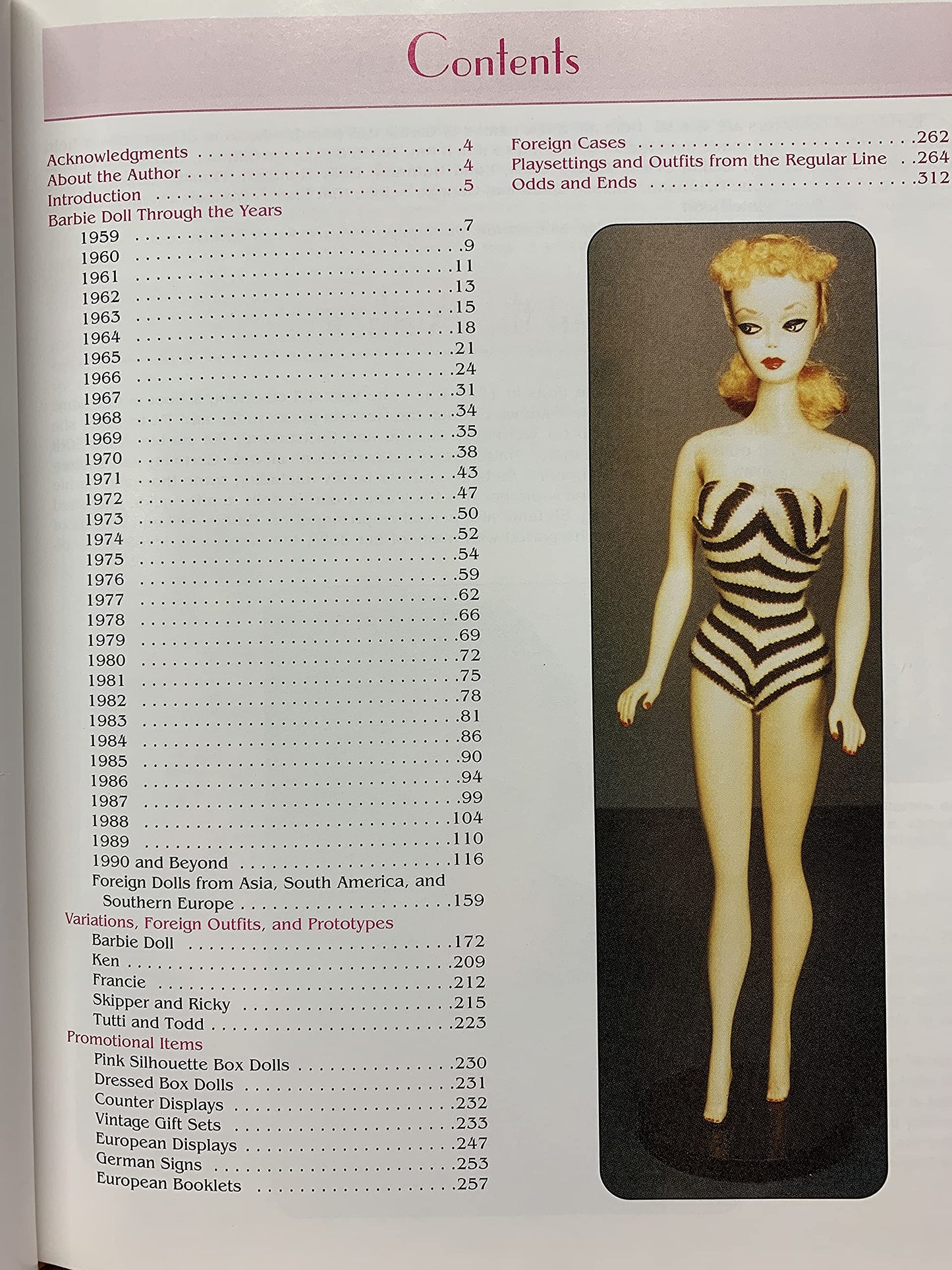 Barbie the First 30 Years, 1959 Through 1989 and Beyond: Identification & Value Guide