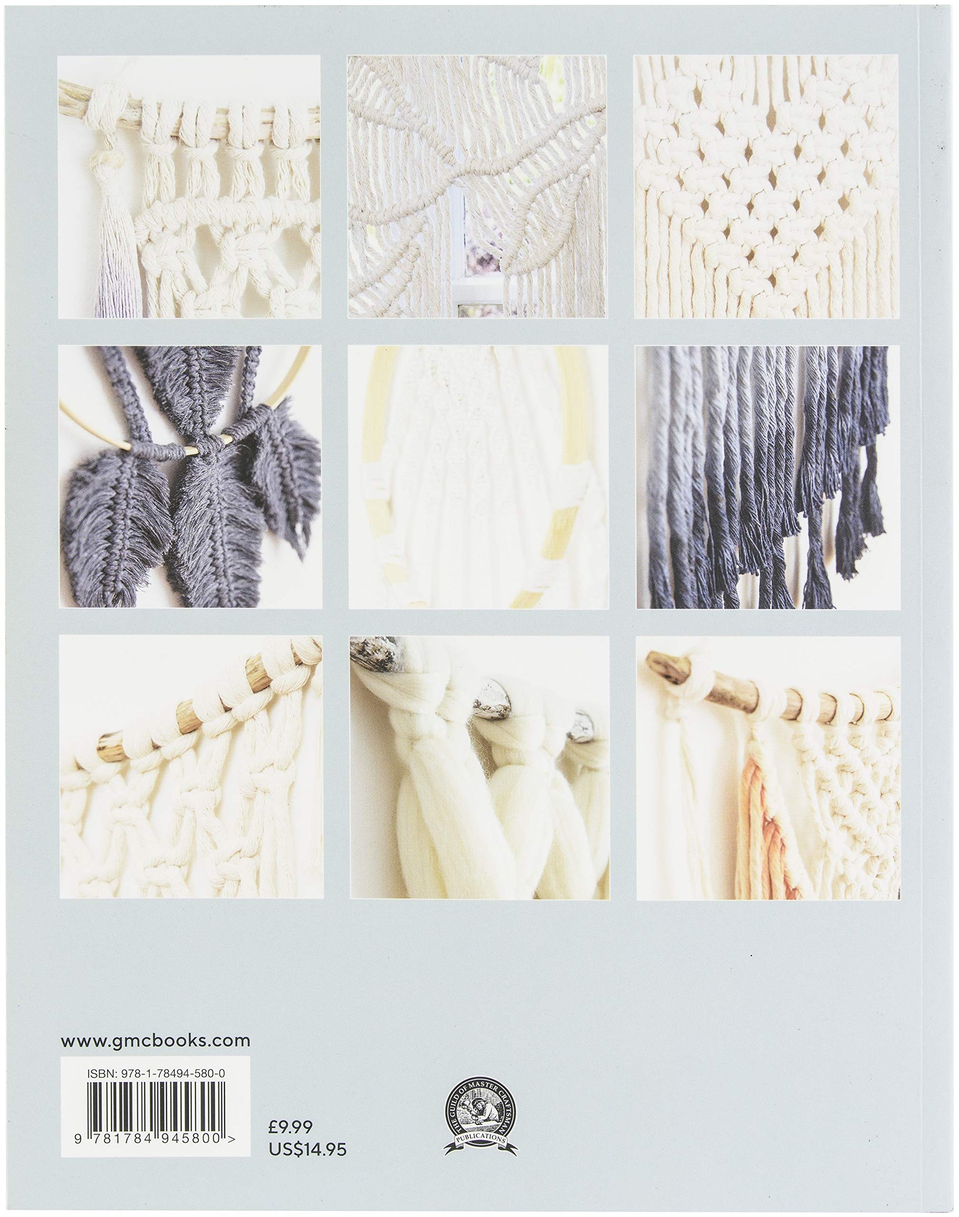 Macrame: 11 projects to make including dreamcatchers, wall hangings, plant holders and clutch bag