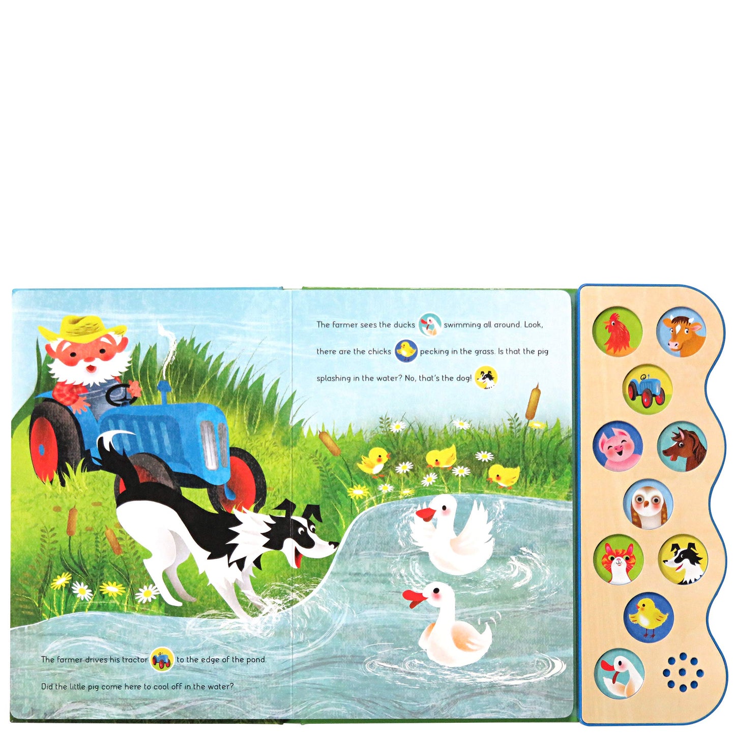 Busy Noisy Farm: Interactive Children's Sound Book