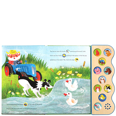 Busy Noisy Farm: Interactive Children's Sound Book