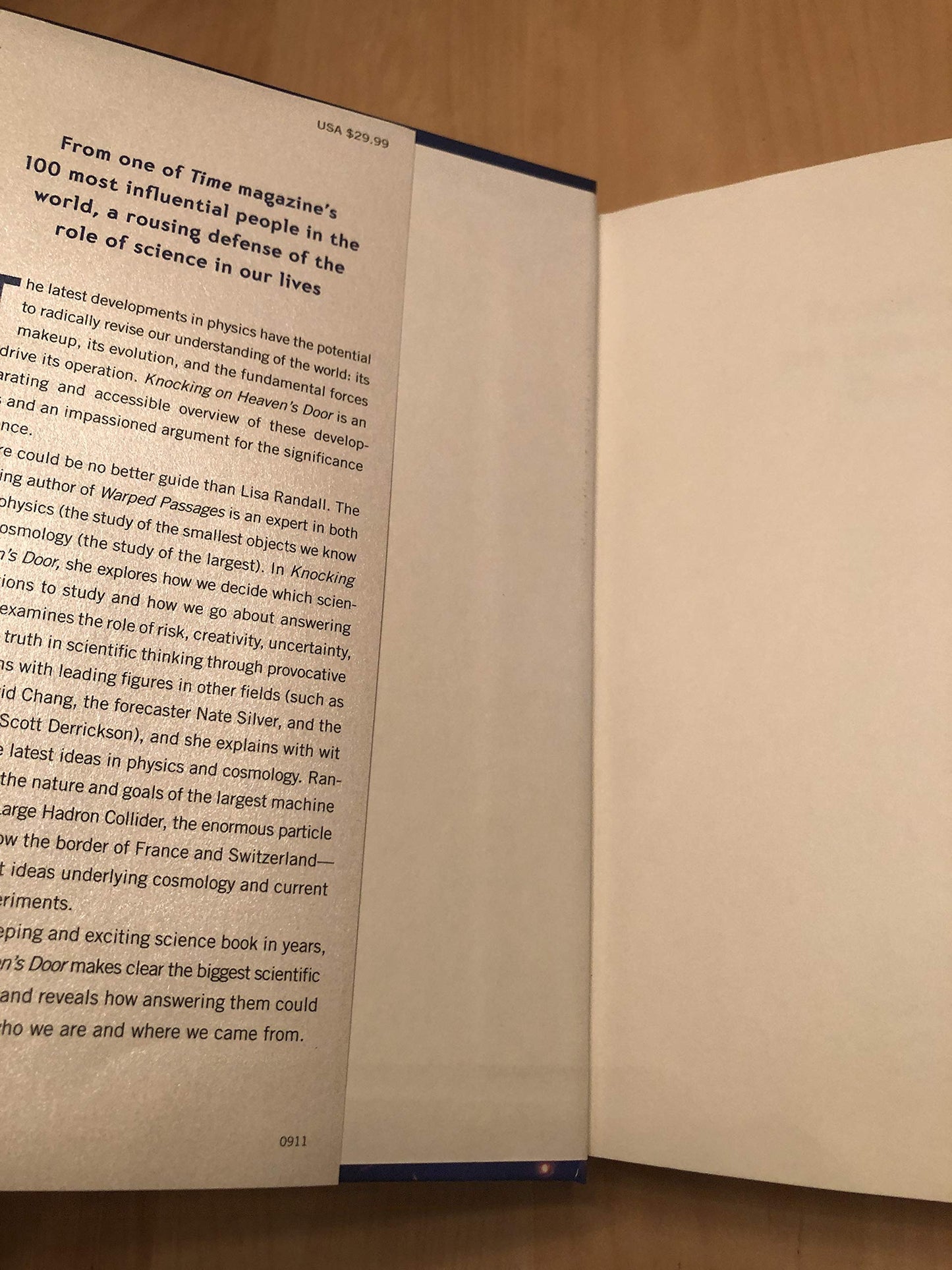 Knocking on Heavens Door: How Physics and Scientific Thinking Illuminate the Universe and the Modern World