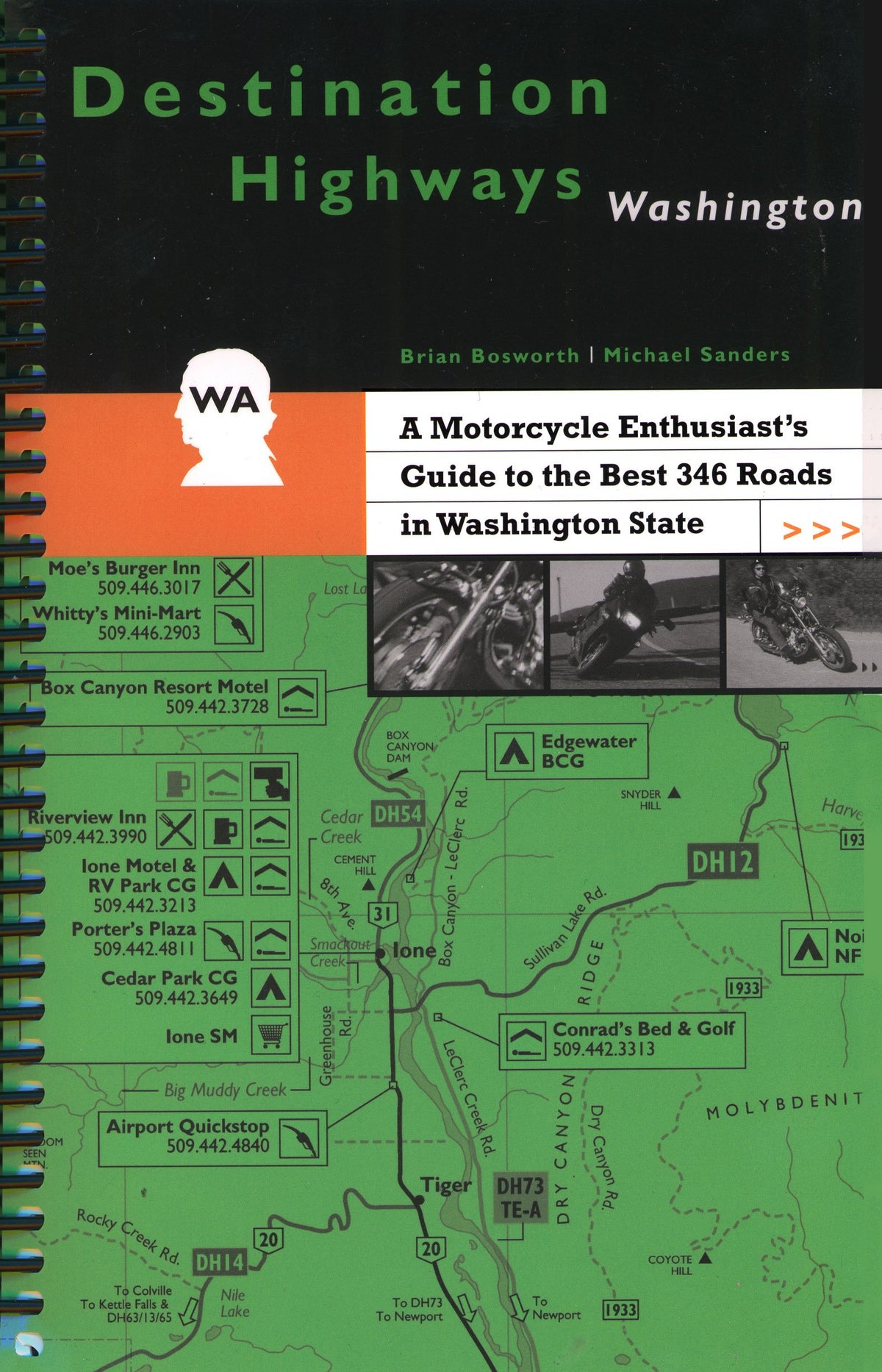 Destination Highways Washington : A Motorcycle Enthusiast's Guide to the Best 346 Roads in Washington State