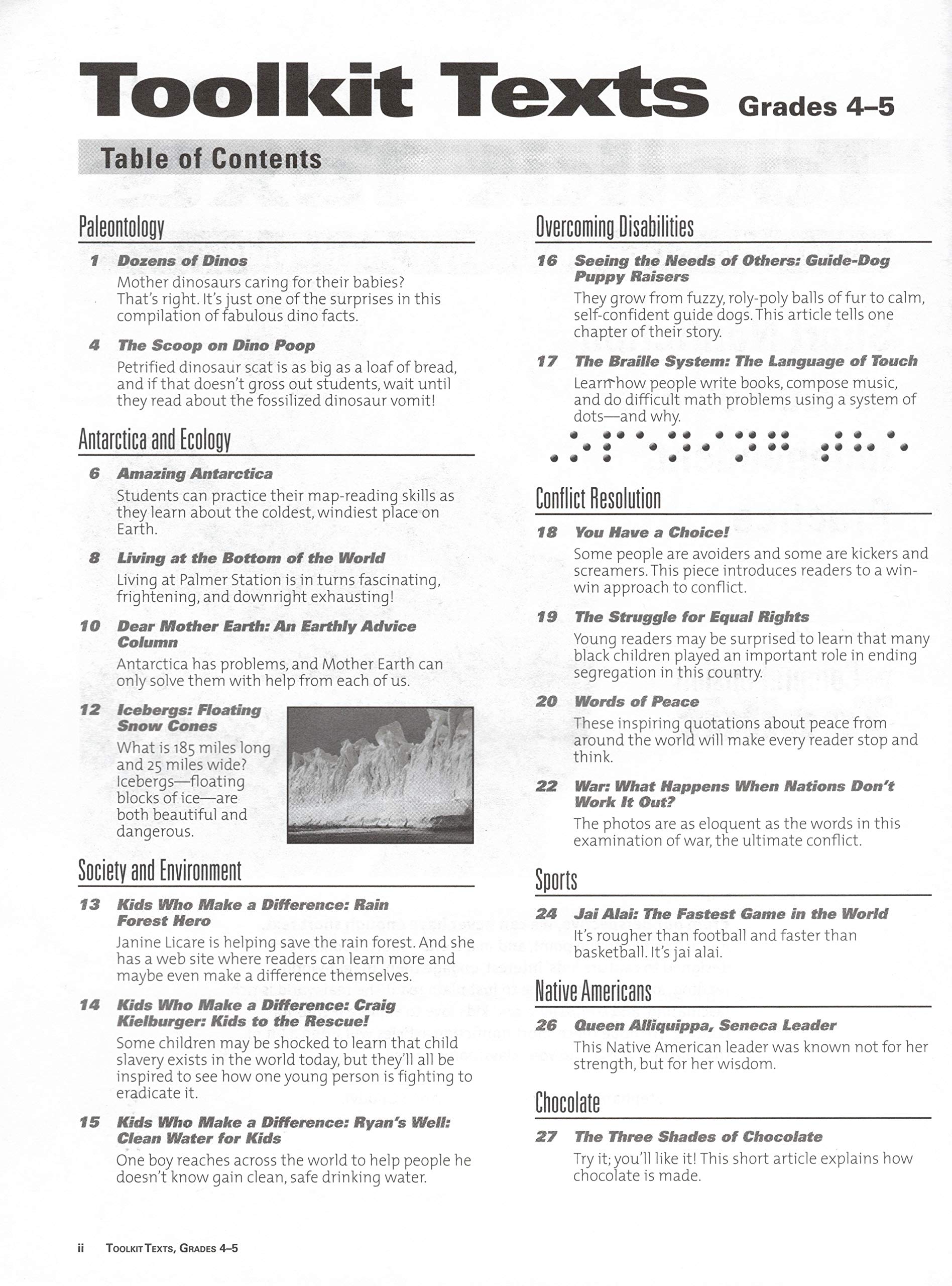 Toolkit Texts: Grades 4-5: Short Nonfiction for Guided and Independent Practice (Comprehension Toolkit)