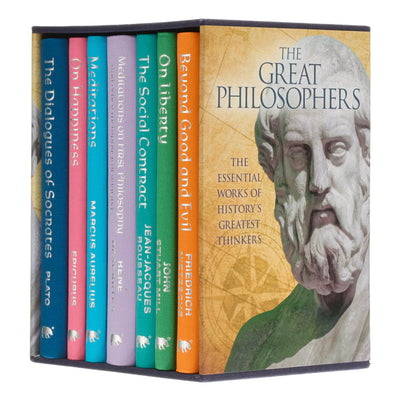 The Great Philosophers Collection: Deluxe 7-Book Hardcover Boxed Set (Arcturus Collector's Classics)
