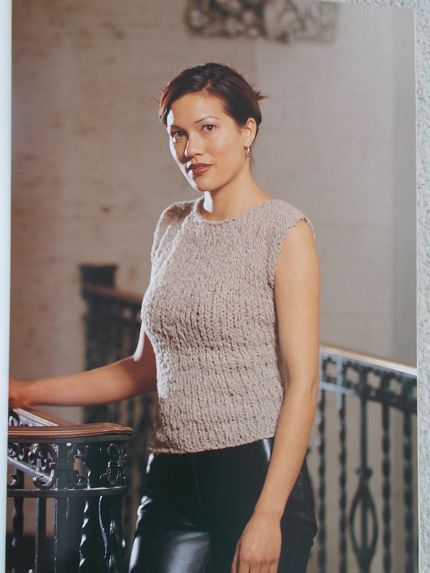 Knitting Simple Sweaters from Luxurious Yarns