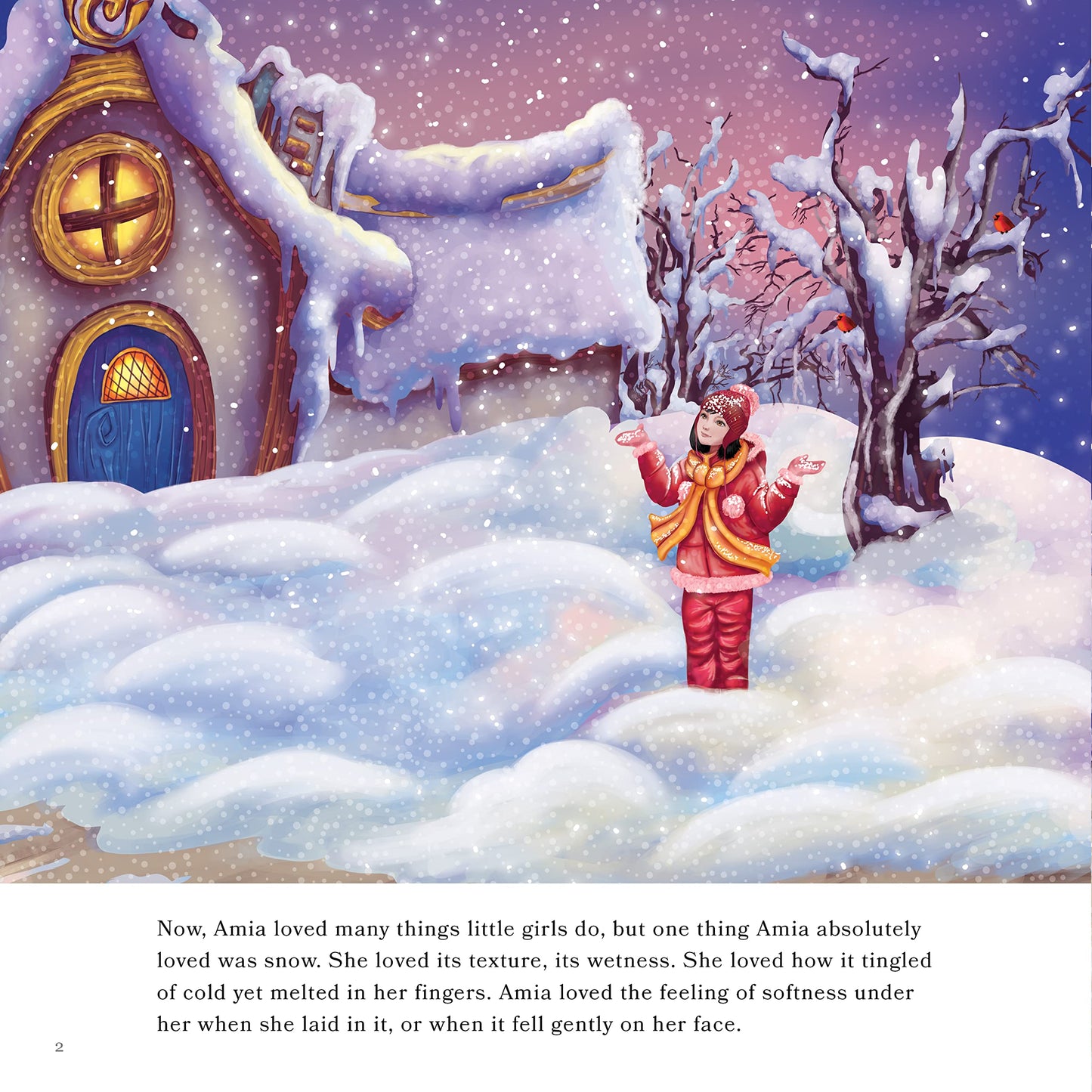 The Snow Monster- Award-Winning Magical Story of a Birthday Wish that Comes True, With a Twist! See how Amia Saves Tuttle Town
