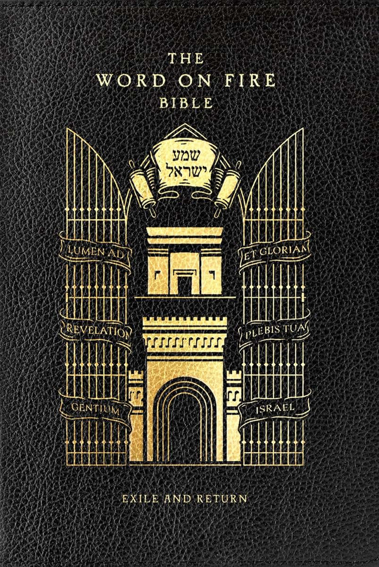The Word on Fire Bible (Volume V): Exile and Return (Leather)