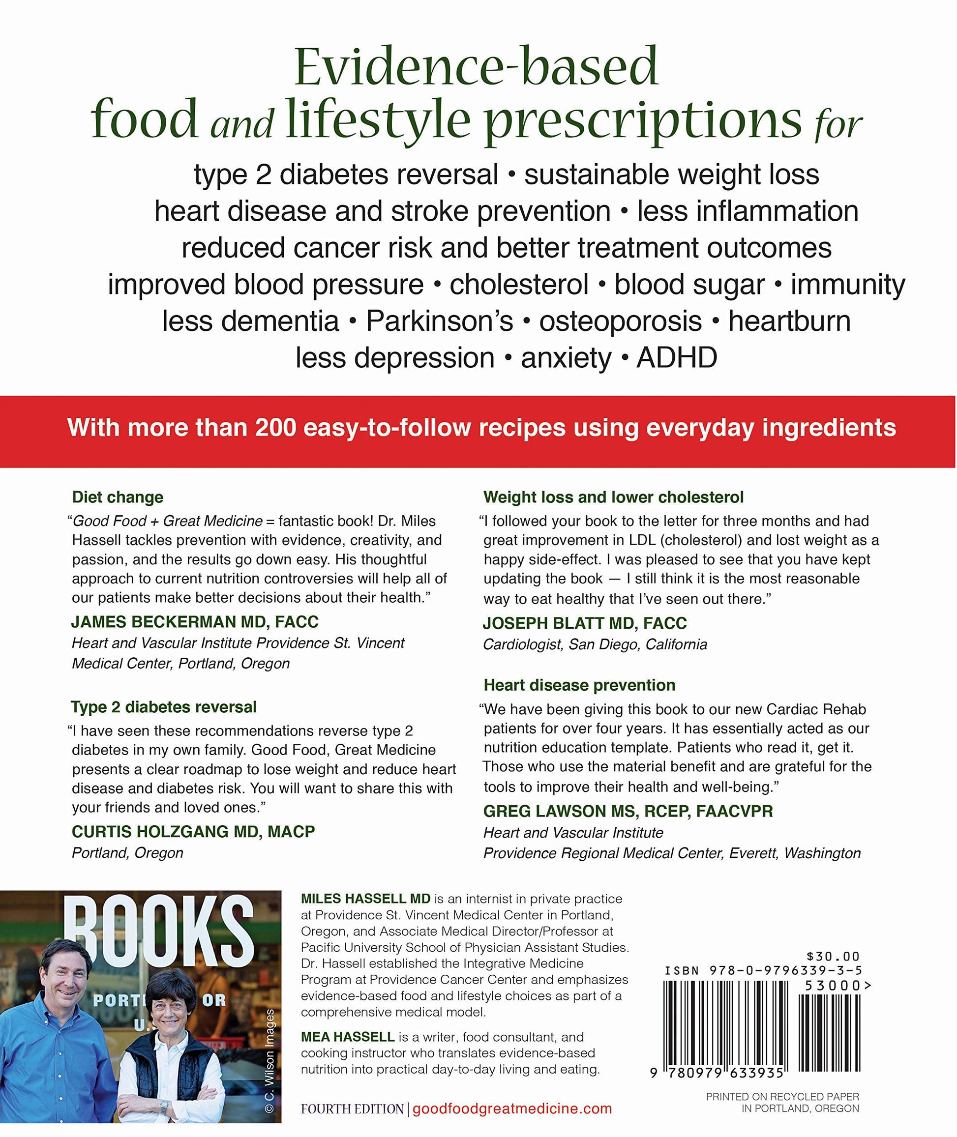 Good Food, Great Medicine: A Mediterranean Diet and Lifestyle Guide