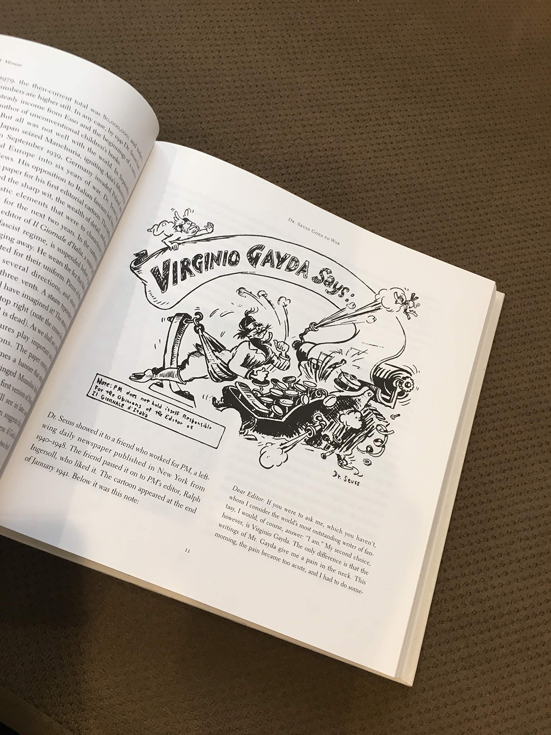 Dr. Seuss Goes to War: The World War II Editorial Cartoons of Theodor Seuss Geisel