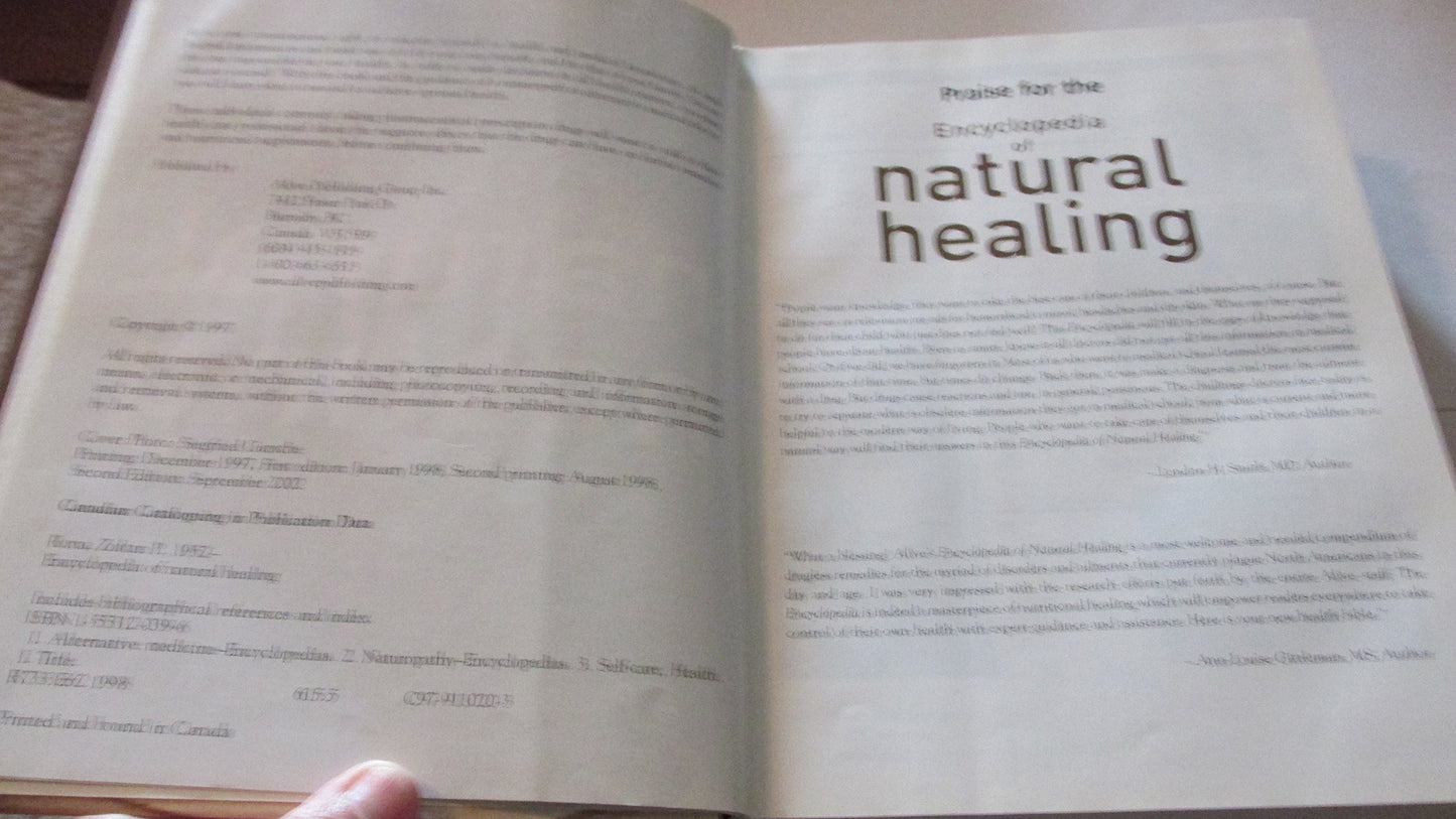 Encyclopedia of Natural Healing: The Authoritative Reference