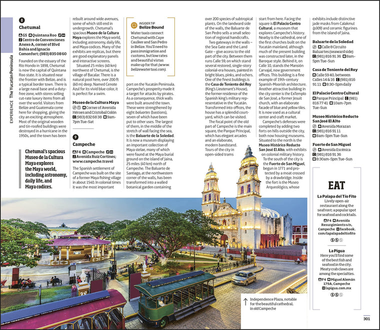Eyewitness Mexico (Travel Guide) — back cover