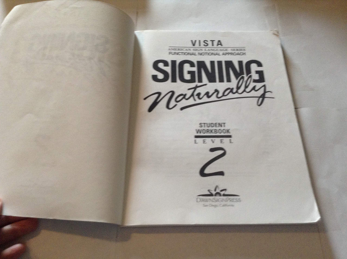 Signing Naturally, Level 2
