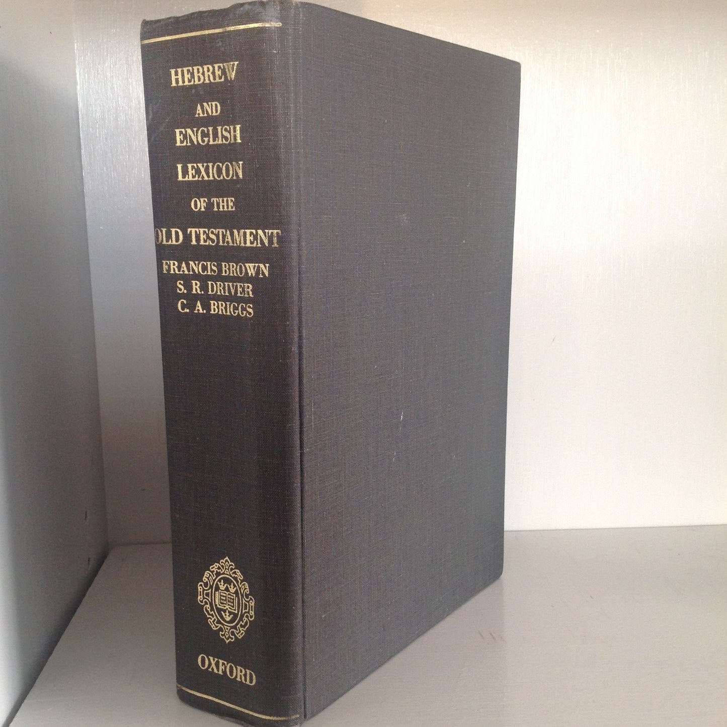 The new Brown, Driver, and Briggs Hebrew and English lexicon