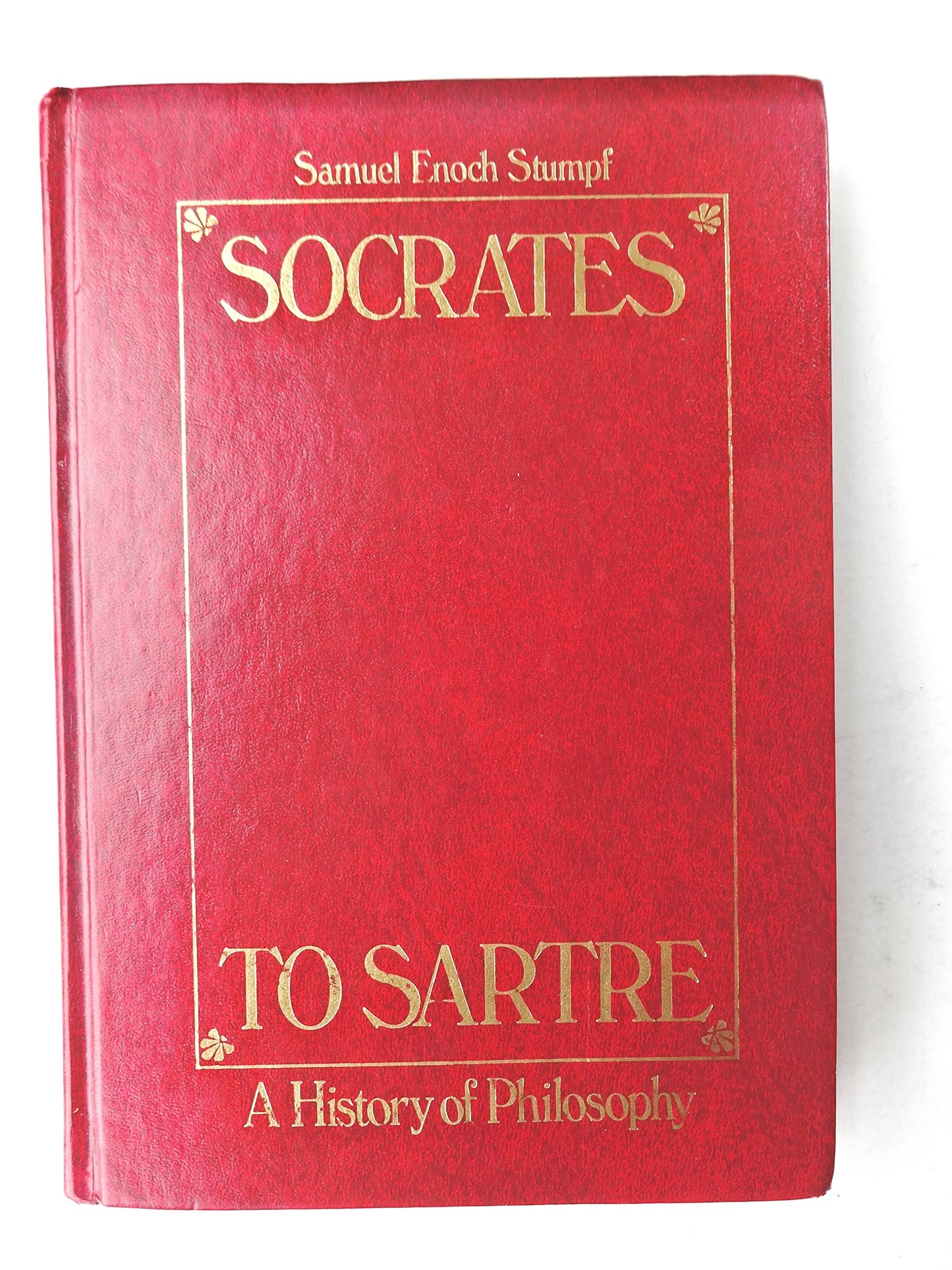 Socrates to Sartre: A history of philosophy by Stumpf, Samue