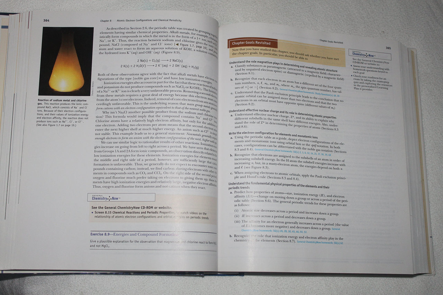 Chemistry and Chemical Reactivity (with General ChemistryNOW CD-ROM) (Available Titles CengageNOW)