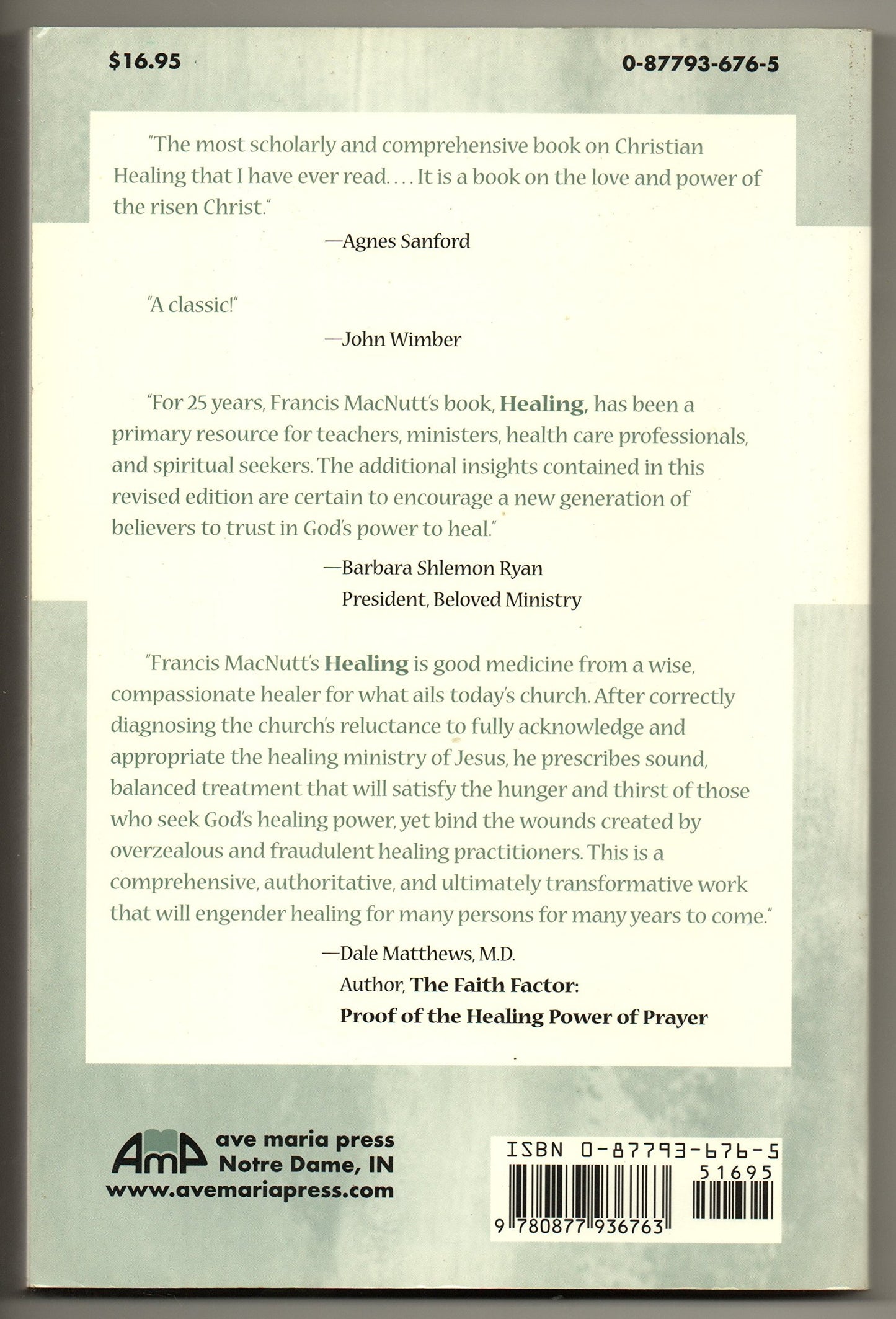Healing by Macnutt, Francis
